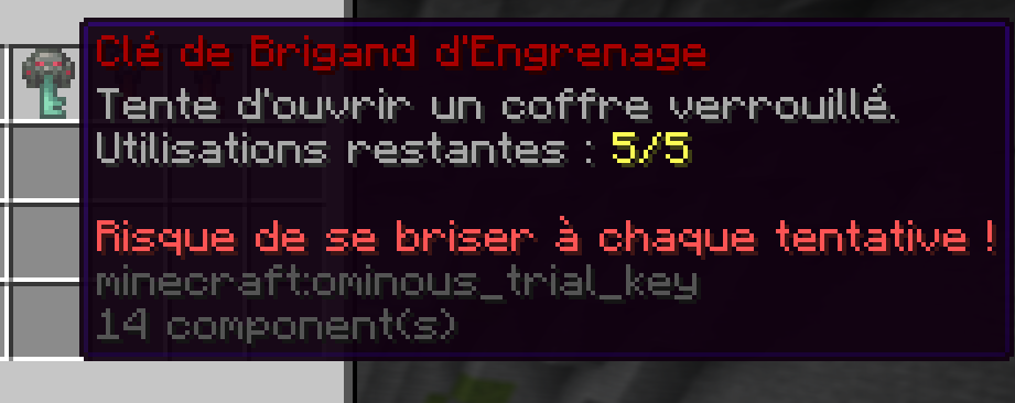 Clé de Brigand d'Engrenage