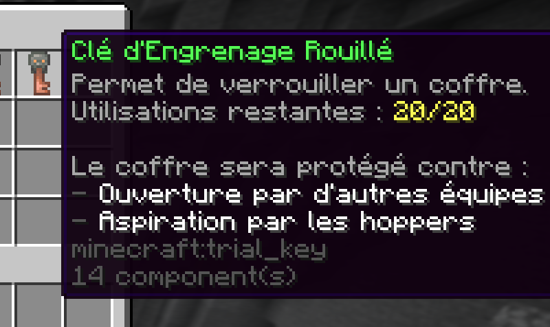 Clé d'Engrenage Rouillé