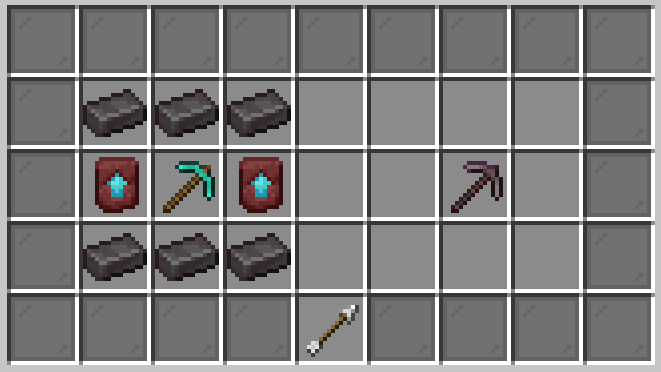 Craft Pioche d'engrenage rouillé-